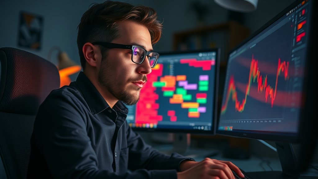 content marketing metrics analyst reviewing heatmaps measuring time on page and bounce rate on digital screen