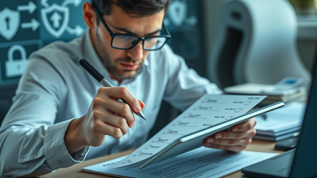 compliance and data privacy - Professional ensuring compliance in email marketing automation for B2B