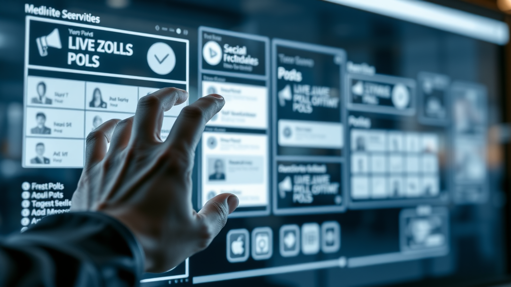b2b social media strategies interactive media posts digital touchscreen engagement