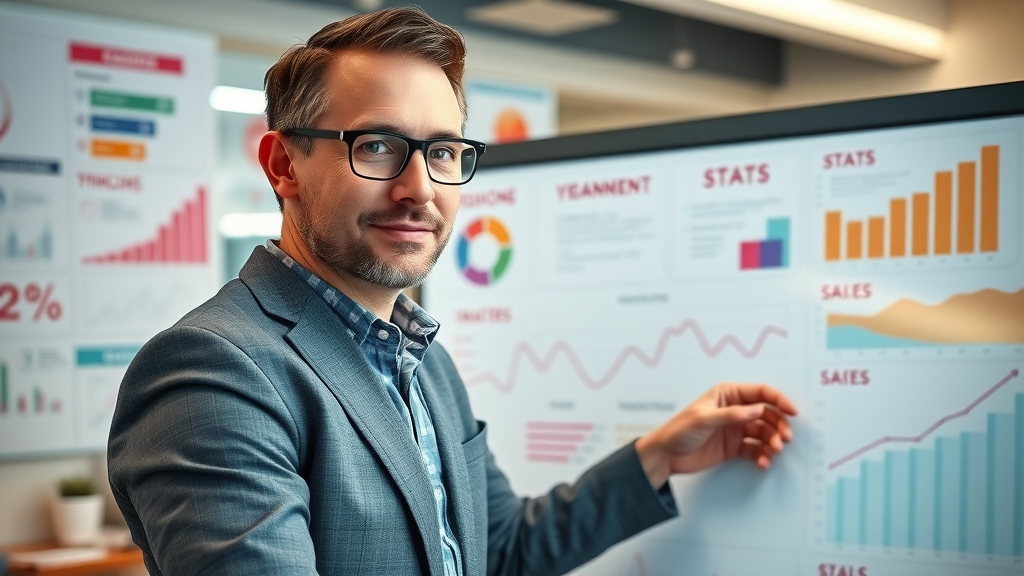 expert inbound marketing strategist planning at digital whiteboard