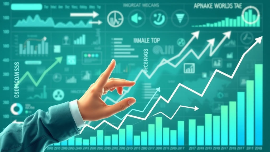 content marketing trend advanced data graphs statistics trend comparison graphics with content marketing icons