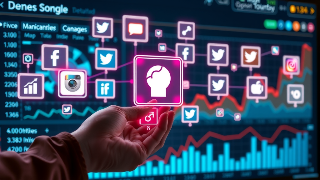 social media platform infographic showing platform logos, demographic overlays, and trend lines; choosing best social media advertising platform