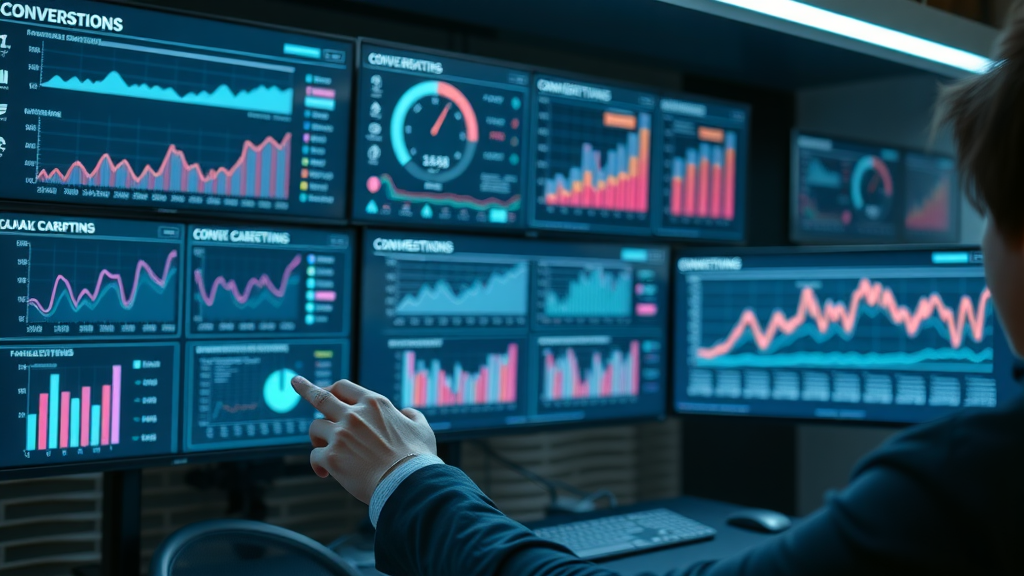 sales funnel optimization digital marketing dashboard conversion analytics
