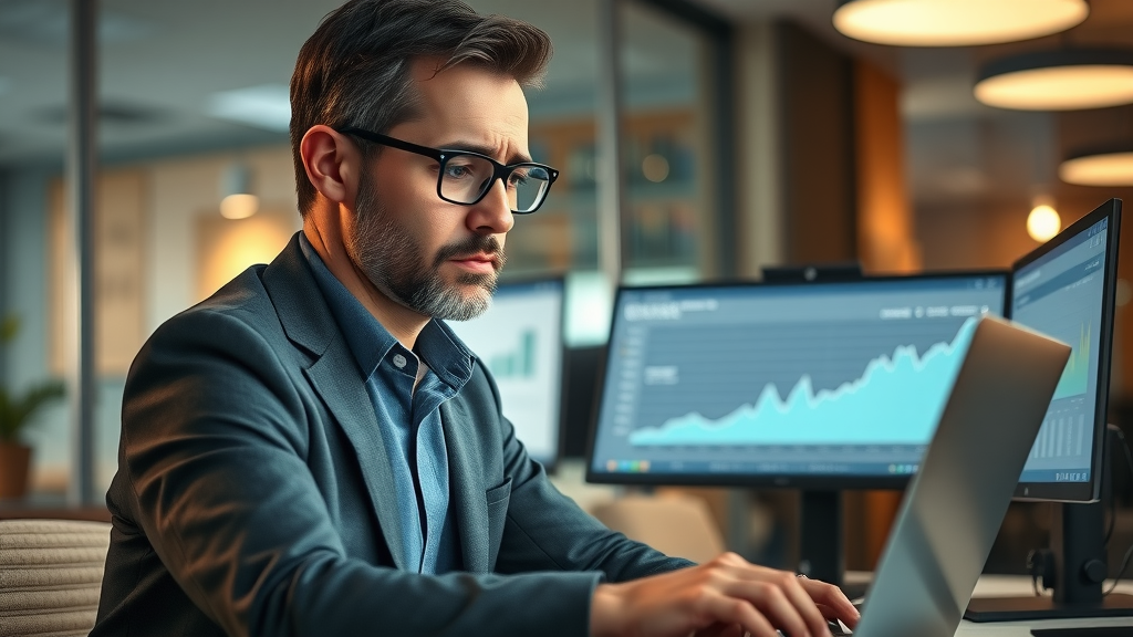 Sales executive identifying sales pipeline management challenges