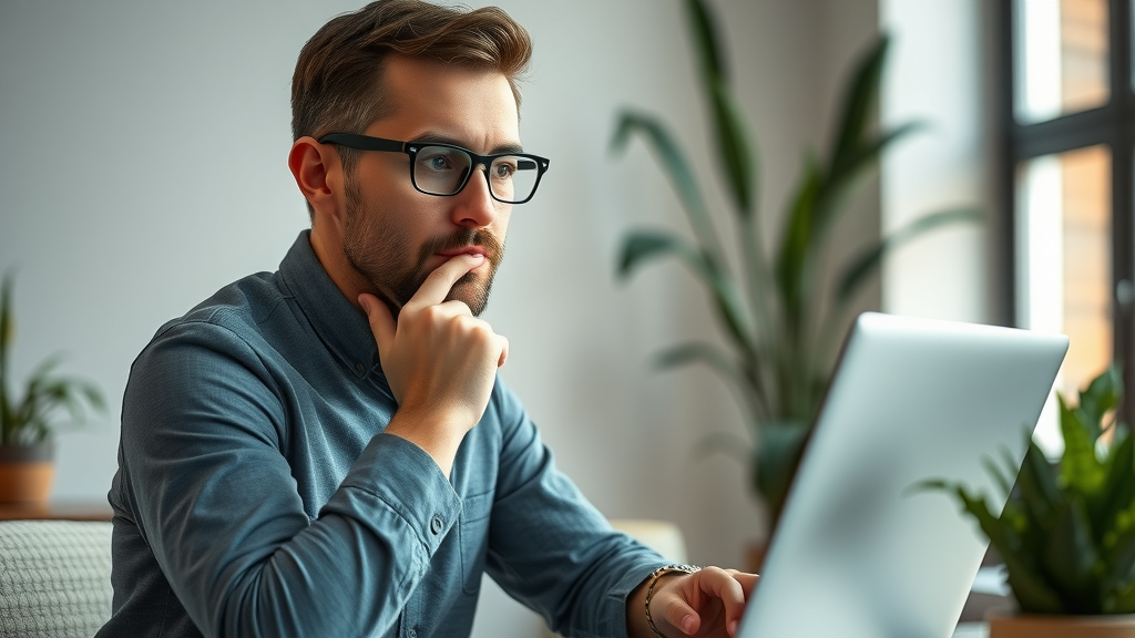Marketing Automation - Manager reviewing analytics dashboard on automation platform