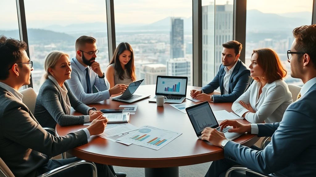 B2B Marketing Automation Platforms - Executives comparing marketing automation platform features