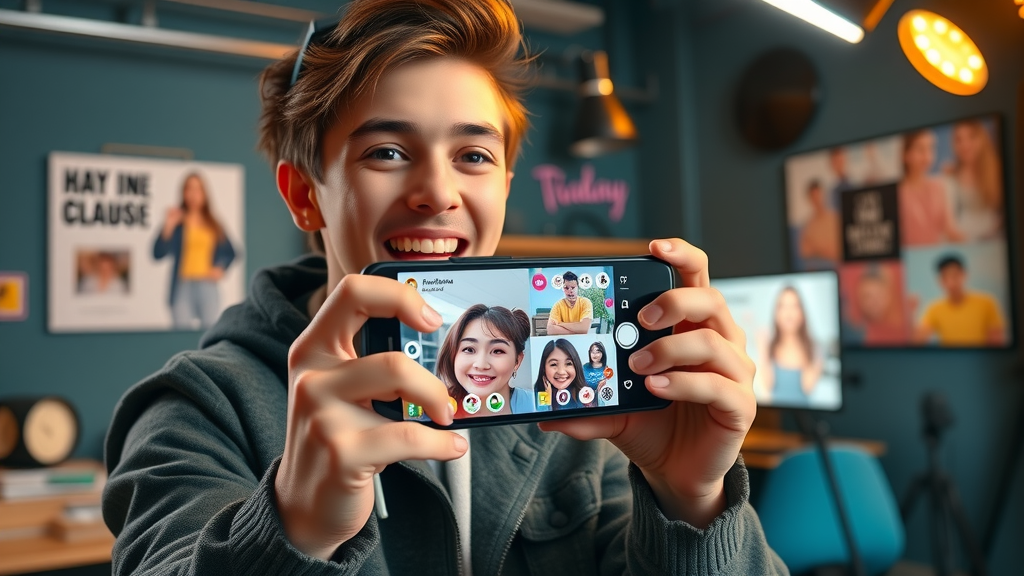 social media influencer creating content on trending platform content marketing trend urban studio
